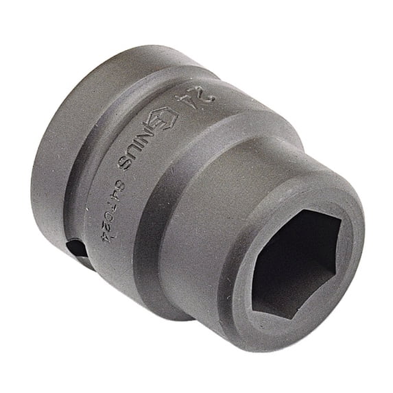 Genius Tools 1" Dr. 39mm Impact Socket (CR-Mo) - 847039