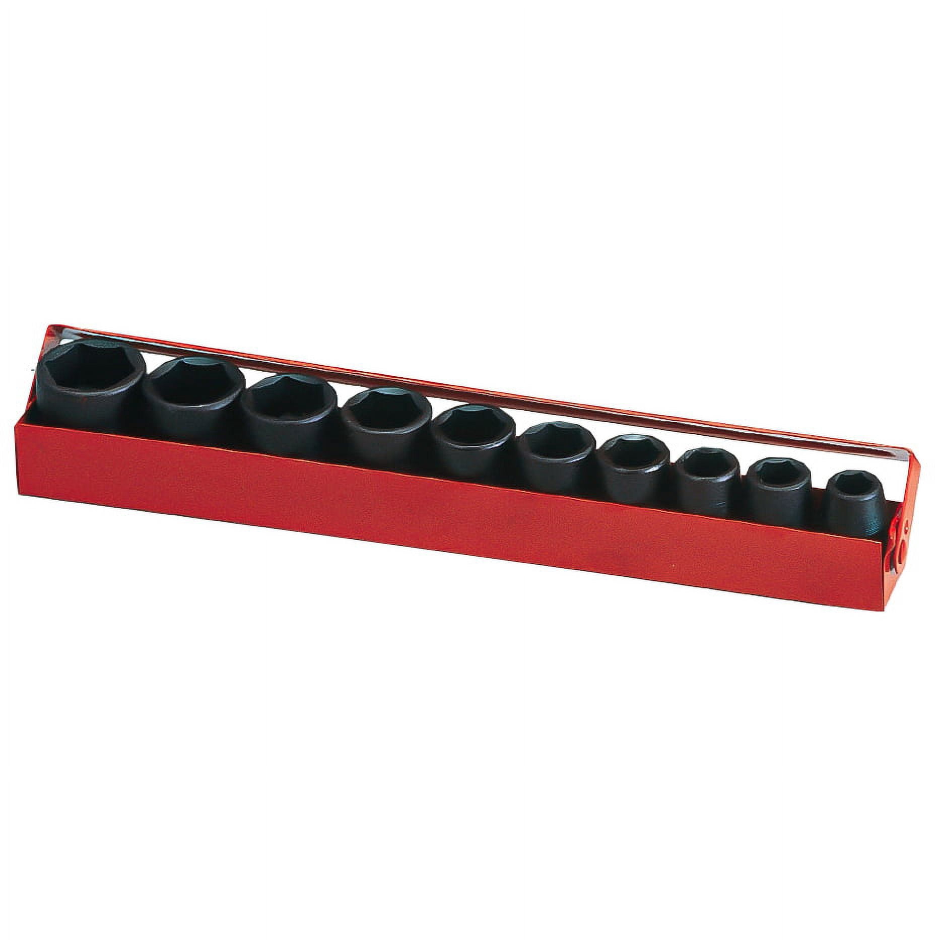 Genius Tools 10 Piece 1/2" Dr. SAE Impact Socket Set - TF-005 - Walmart.com