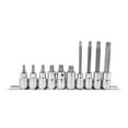 thumbnail image 1 of Genius Tools 10 Piece 1/2" Dr. Triple Square Bit Socket Set - BS-410M, 1 of 6