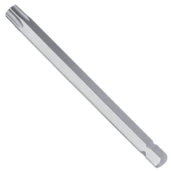 Genius Tools 10mm Hex Shank, T-55 Tamperproof Star Screwdriver Bit, 88mmL - 7555