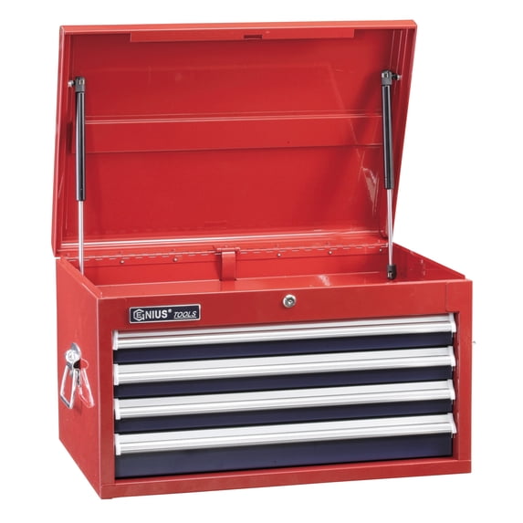 Genius Tools 26 Inch Top Chest with 4 Drawers 26