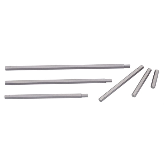 Genius Tools 5/16" Hex Shank, 3mm Hex Screwdriver Bit, 30mmL - 2143