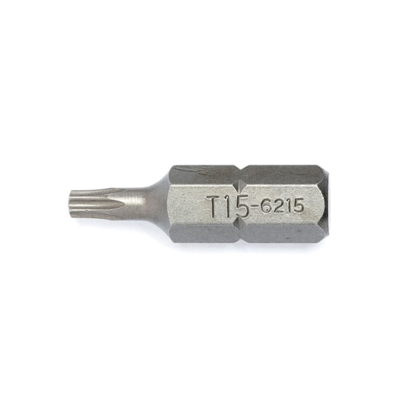 Genius Tools 5/16" Hex Shank, T-15 Star Screwdriver Bit, 30mmL - 6215