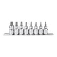 thumbnail image 1 of Genius Tools 8 Piece 1/2" Dr. Star Bit Socket Set - BS-408T, 1 of 6