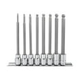 thumbnail image 1 of Genius Tools 8 Piece 3/8" Dr. Metric Wobble Hex Bit Socket Set - BS-308WHL, 1 of 6