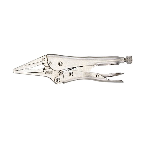 Genius Tools Long Nose Locking Pliers with Cutter, 150mmL - 531306LN