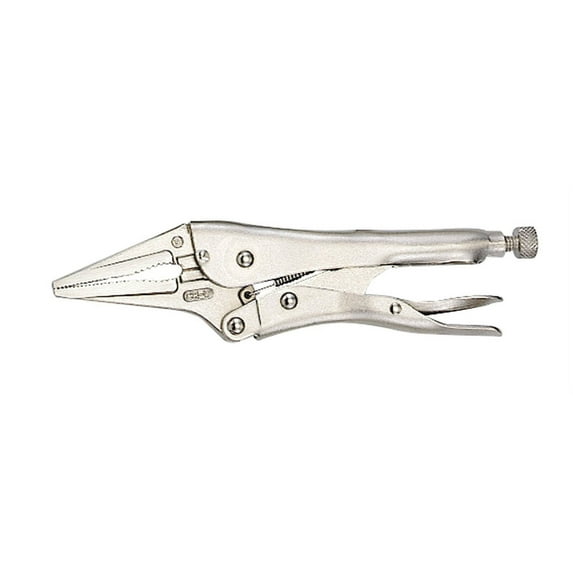 Genius Tools Long Nose Locking Pliers with Cutter, 150mmL - 531306LN