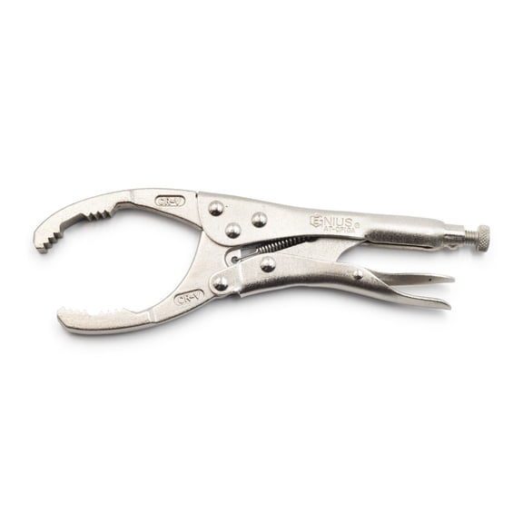 Genius Tools Oil Filter Locking Pliers 53mm118mm Adjustable Jaw Anti-Slip Grip Heavy Duty AT-OF10A