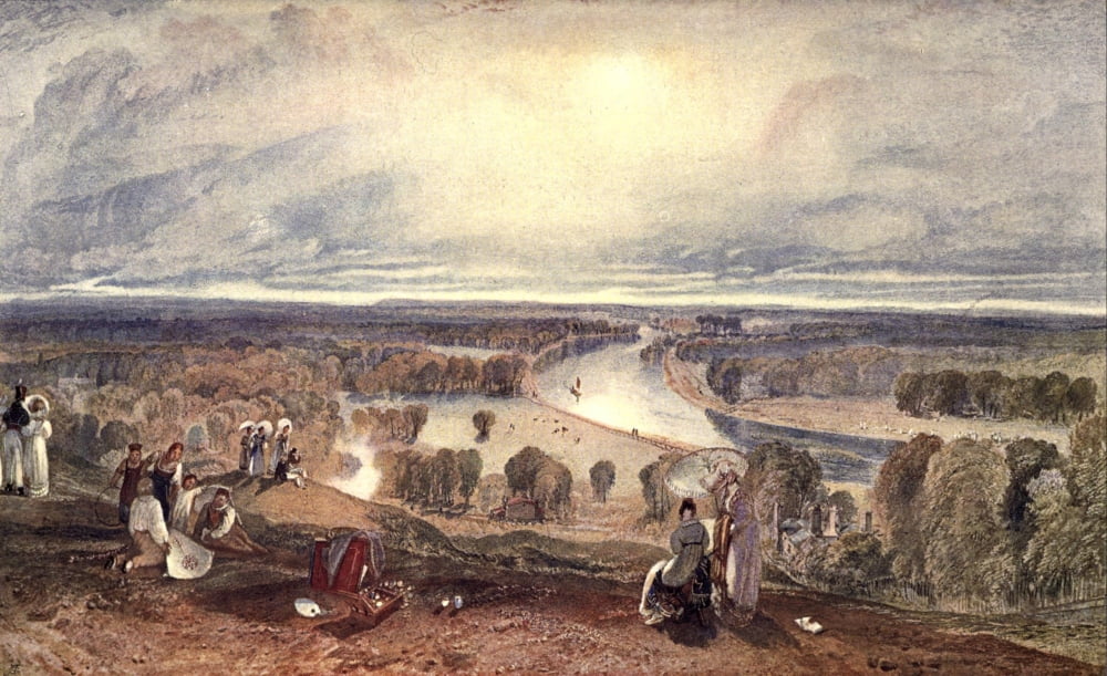 Genius of JMW Turner 1903 Richmond Canvas Art - JMW Turner (24 x 36)