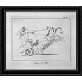 thumbnail image 1 of Genius of Mars 34x28 Large Black Ornate Wood Framed Canvas Art by Giovanni Battista Piranesi, 1 of 2