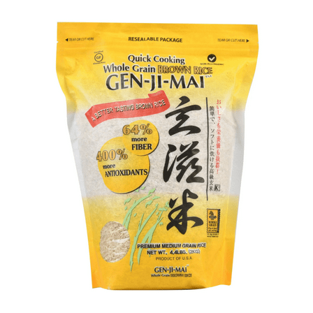 Genji-Mai Gen-Ji-Mai Whole Grain Brown Rice 4.4lb, Does Not Contain Wheat