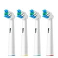 Genkent 4 Pcs Electric Replacement Toothbrush Heads Compatible with