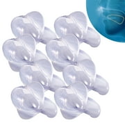 Genkent 8Pcs Anti Snoring Tongue Device Silicone Sleep Anti Snore Device Apnea Aid Snore Stop Tongue Retainer