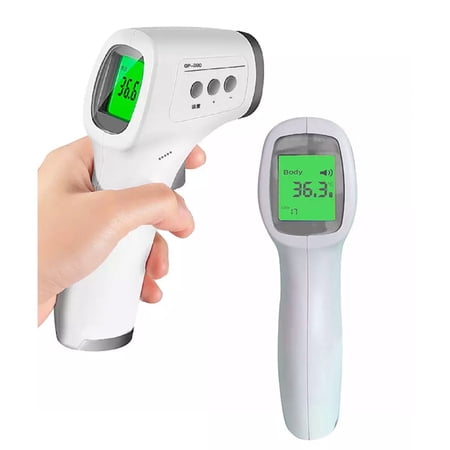 Genkent Infrared Forehead LED Digital Thermometer, No Touch Thermometer Temperature Meter Home Fast Measuring