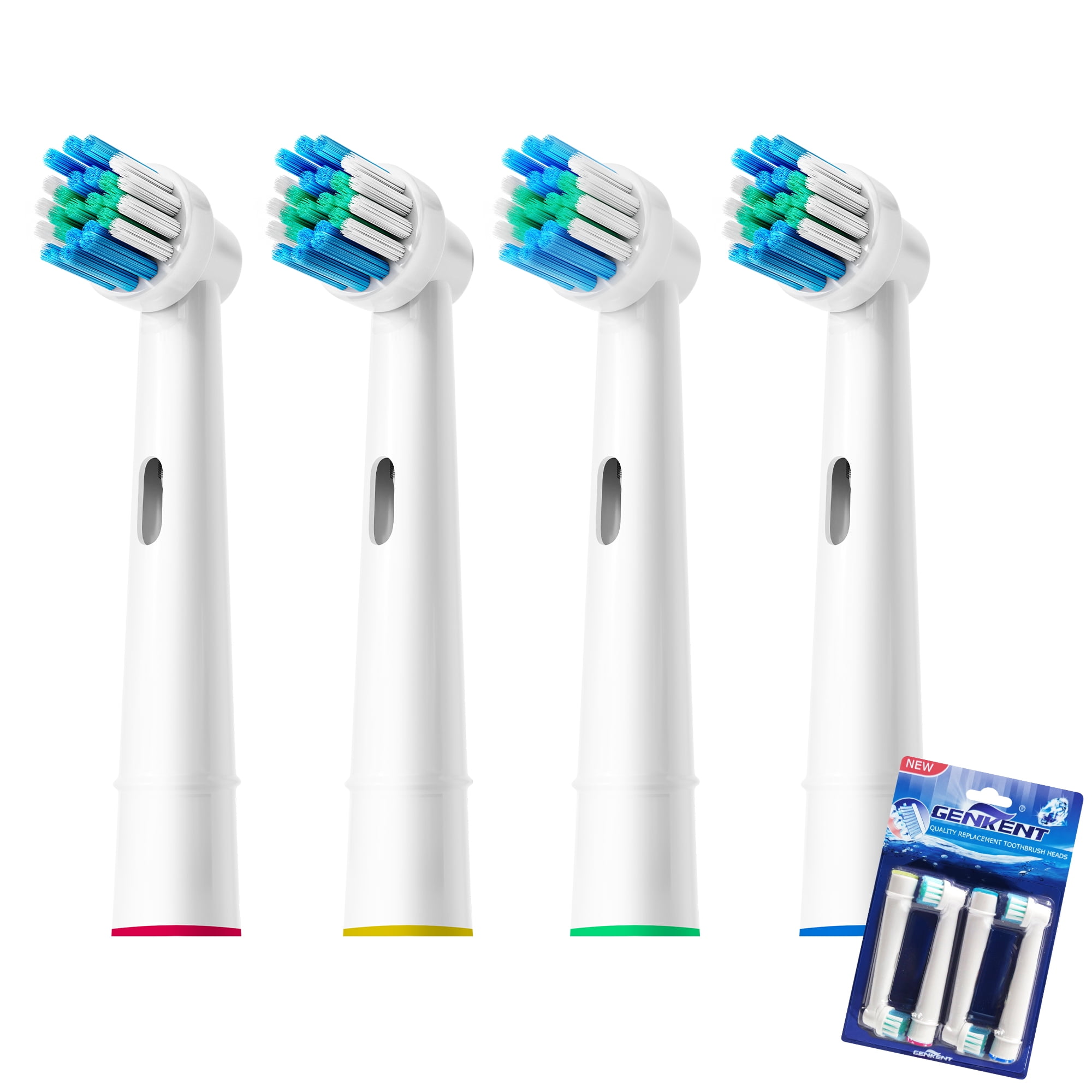 Genkent Replacement Brush Heads Compatible with Oral B Toothbrush