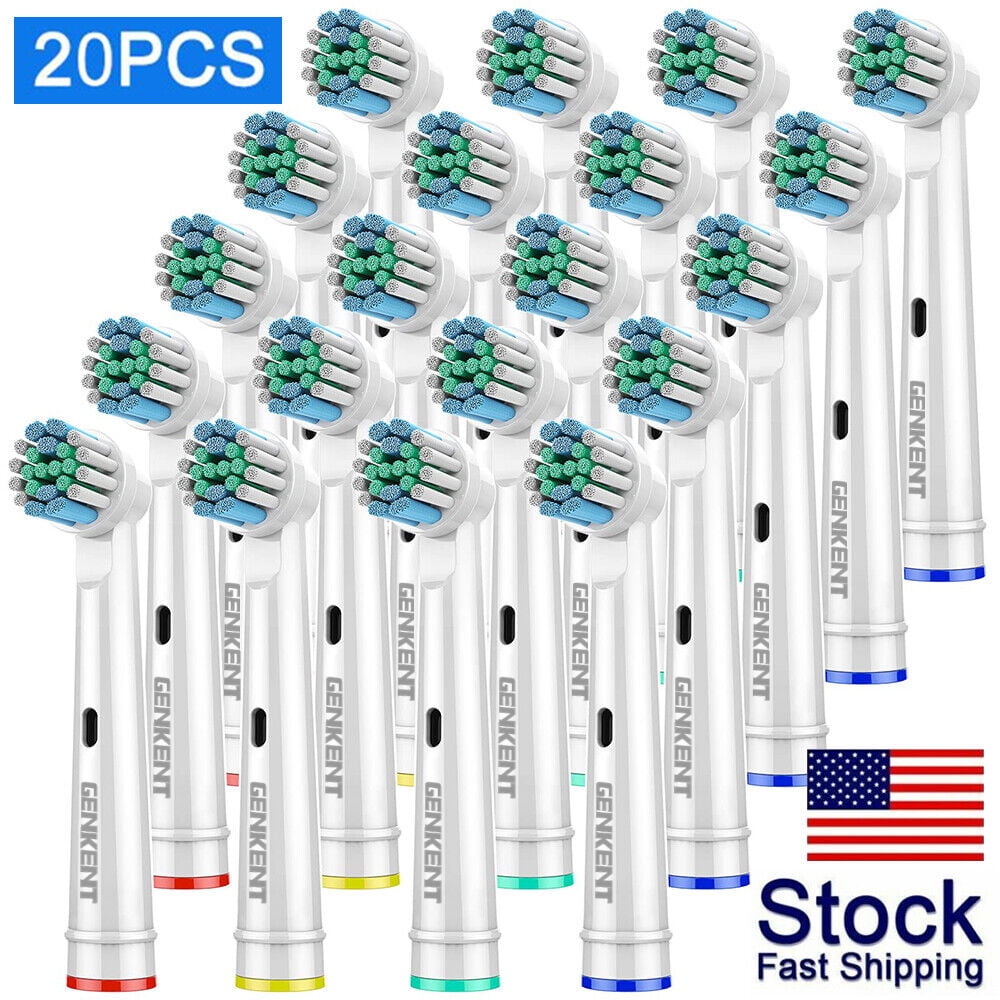 GENKENT Replacement Toothbrush Heads Compatible with Oral B