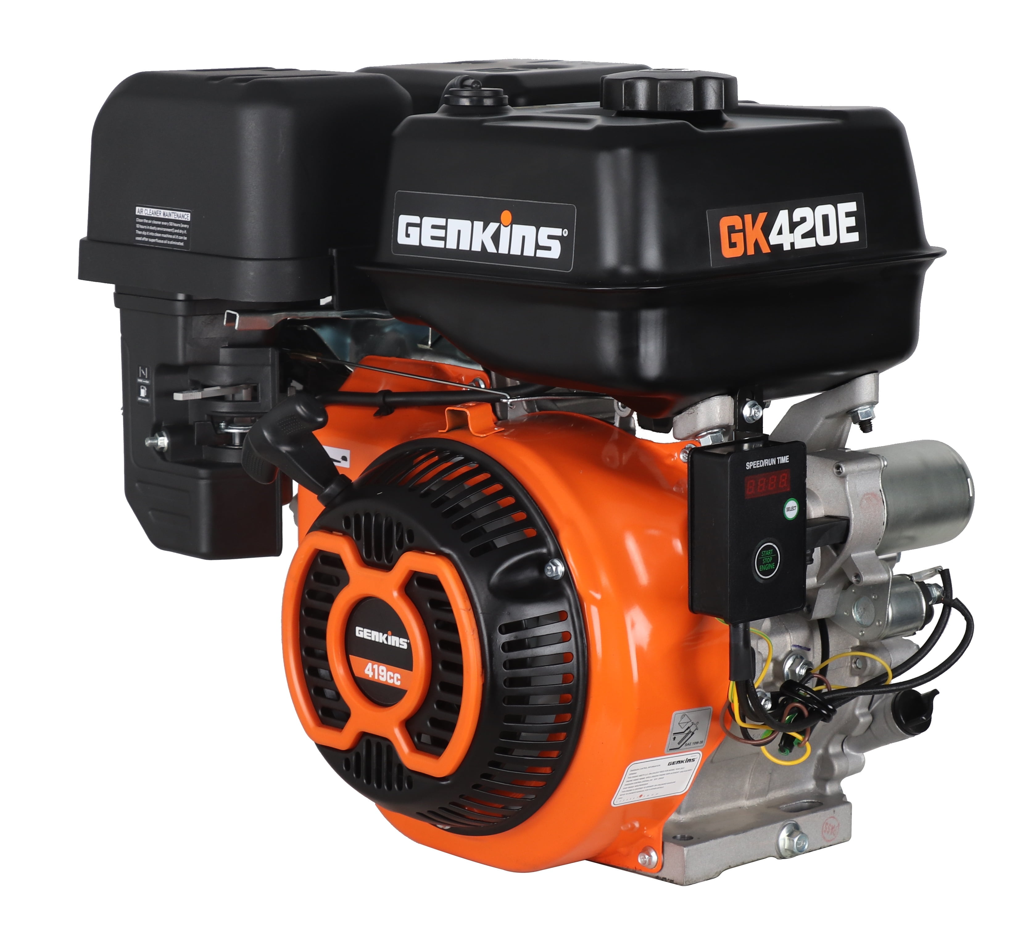 Genkins (GK420) 16 HP 420cc Recoil Start Electric Small Engine Motorcycle Accessory