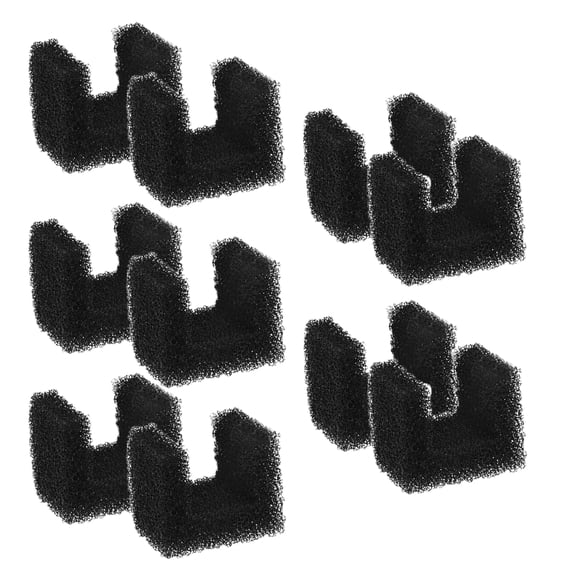 Genligt 10 Pack Sponges Foam Filters, for 140oz/64oz Viva Cat Water Fountain Filters, Automatic Pet Fountain Filter Replacement