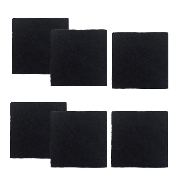 Genligt 4151750 554358 Trash Compactor Activated Carbon Filters Compatible with Whirlpool/KitchenAid/Magic Chef Trash Compactor, 6 Pack 4-1/4 x 4-3/4 x 1/2 Inches Charcoal Filters