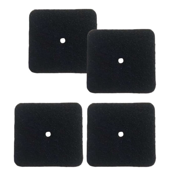 Genligt Activated Carbon Filters Compatible with Catit Hooded Litter Box Cat Litter Box, Replacement Official Size, 4 Pack