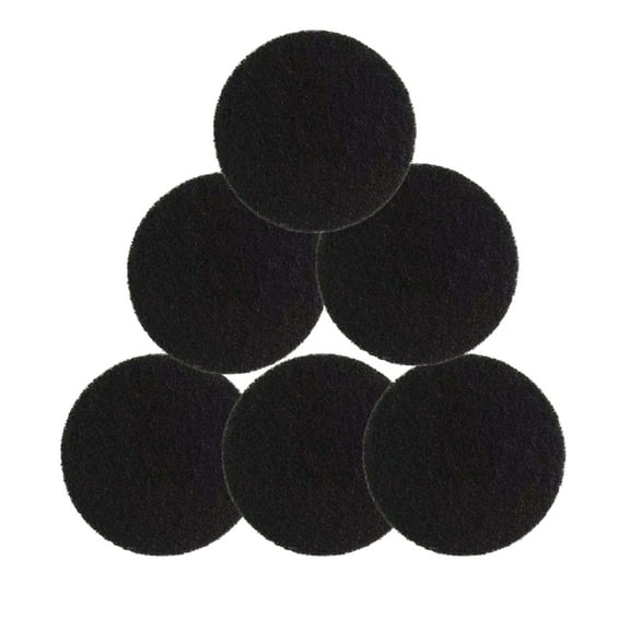 Genligt Activated Carbon Filters Compatible with Petmate Booda Dome Cat Litter Box, Replacement Official Size, 6 Pack