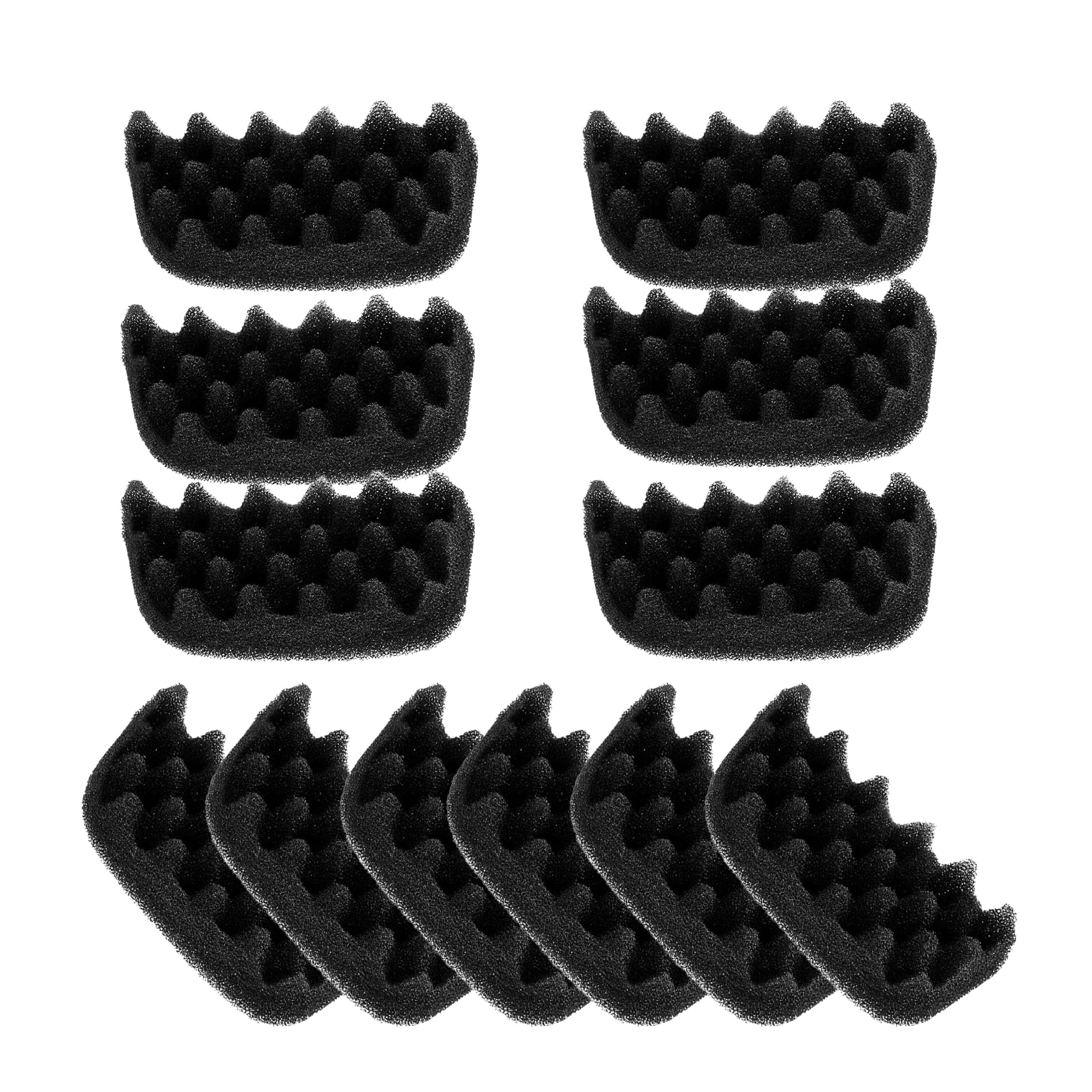 Genligt Aquarium Bio Sponge Foam Filter Compatible with Fluval 104, 105, 106, 107, 204, 205, 206, 12 Pack