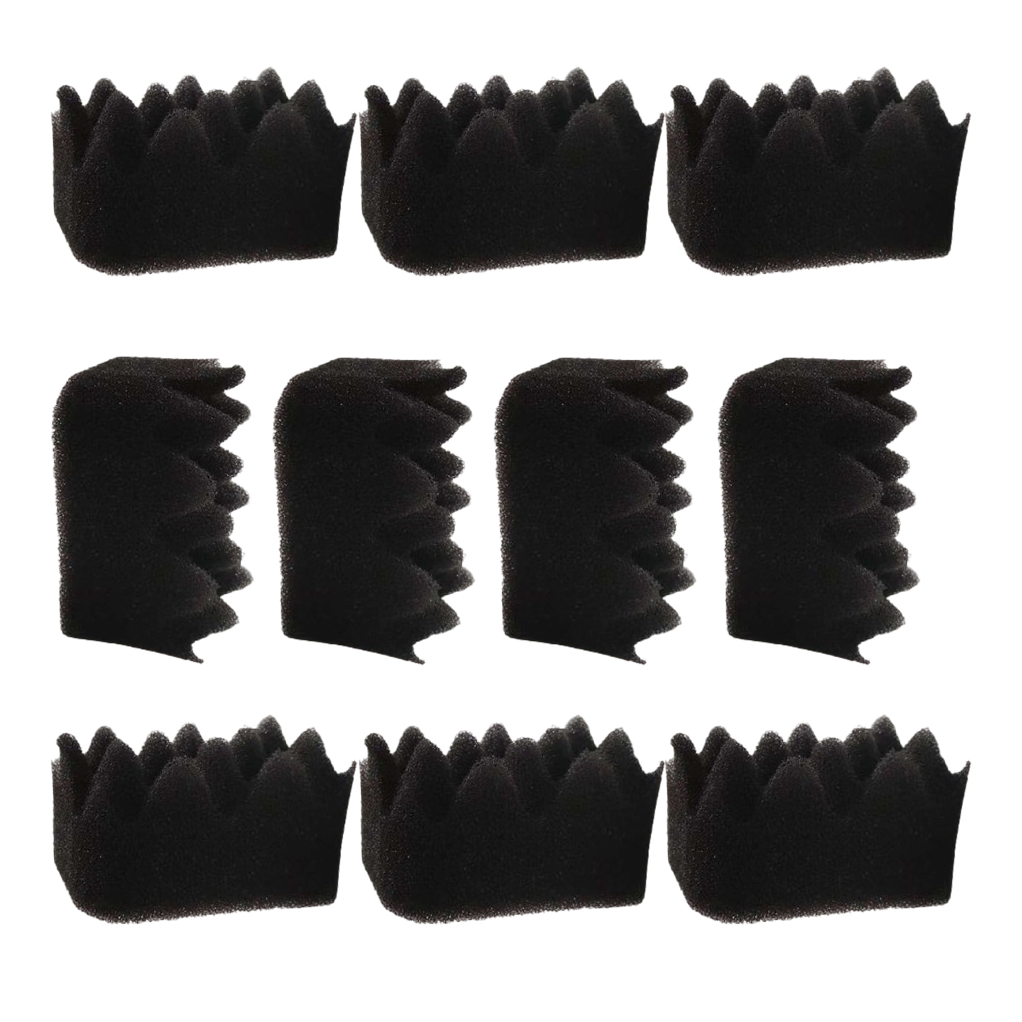 Genligt Aquarium Bio Sponge Foam Filter Pads Compatible with Fluval 304, 305, 306, 404, 405, 406, 10 Pack