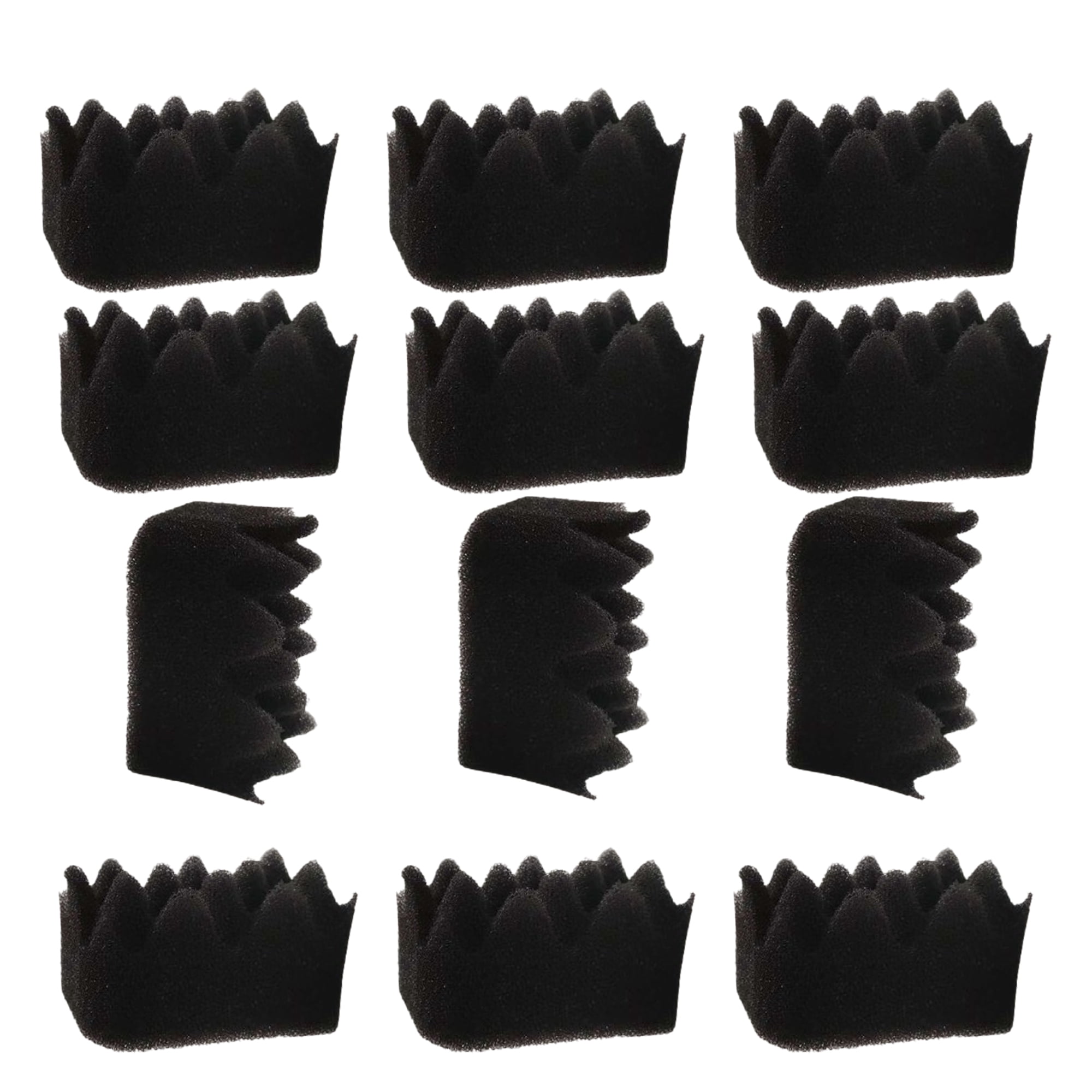 Genligt Aquarium Bio Sponge Foam Filter Pads Compatible with Fluval 304, 305, 306, 404, 405, 406, 12 Pack