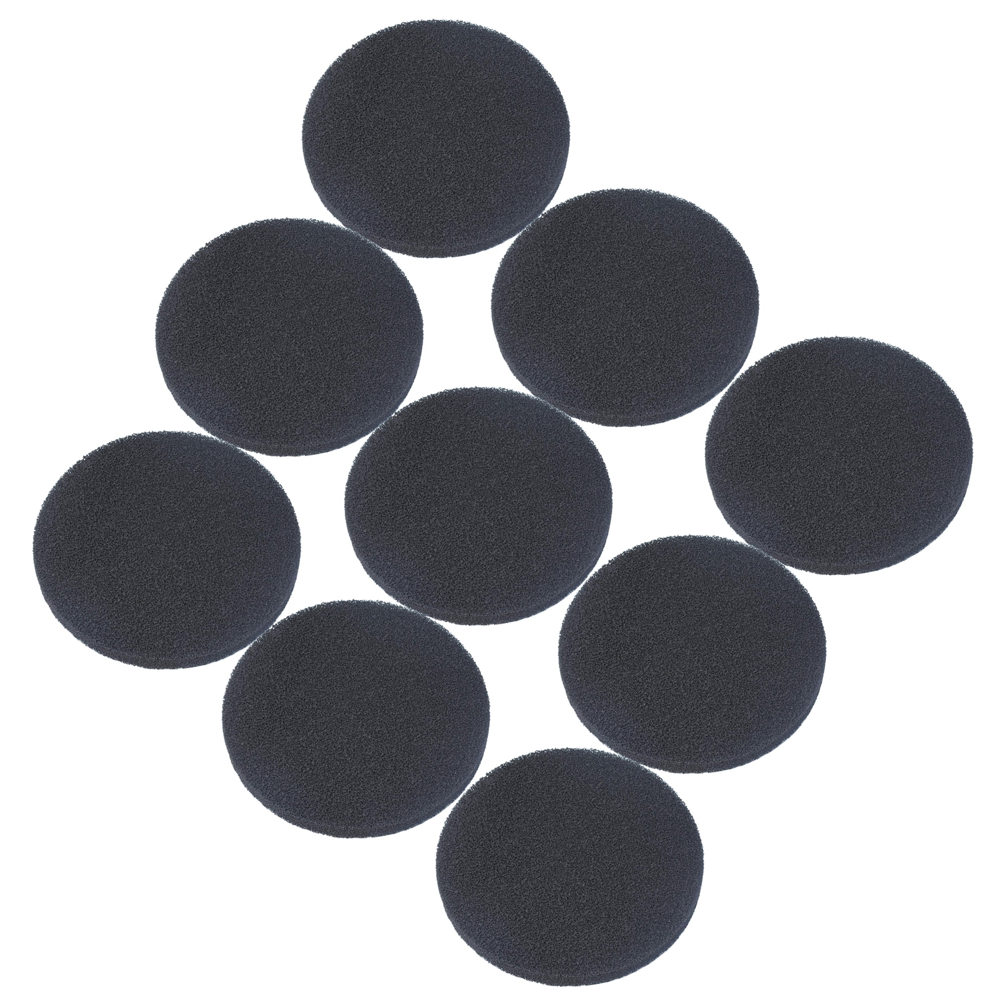 Genligt FX5 Carbon Foam Filter Pads for Fluval FX4 / FX6 Replacement Aquarium Sponge, 9 Pack