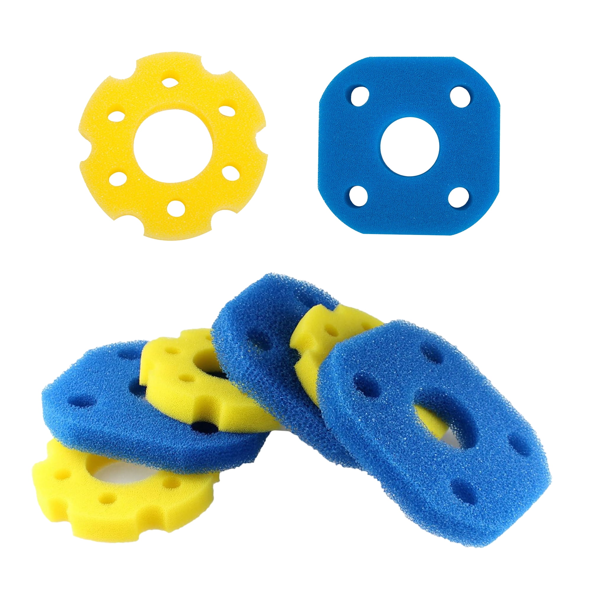 Genligt Pre-Filter Sponge for Ponds Pumps, Fits CPF-250 CPF-180 Filter pads Pump Filter Box, 6 Pack