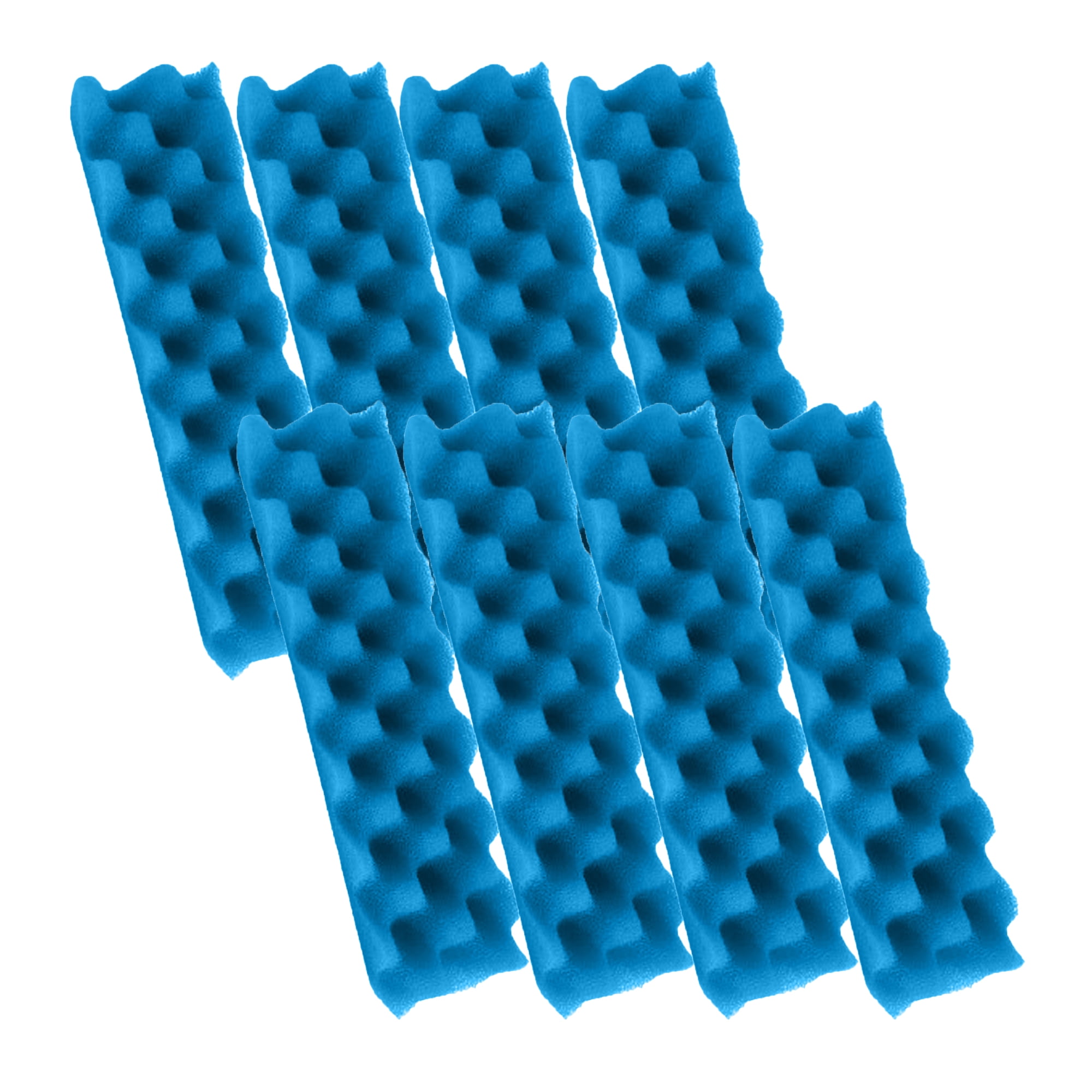 Genligt Replacement Aquarium Bio Sponge Foam Filter Pads Compatible with Fluval 406, 407, 10 Pack