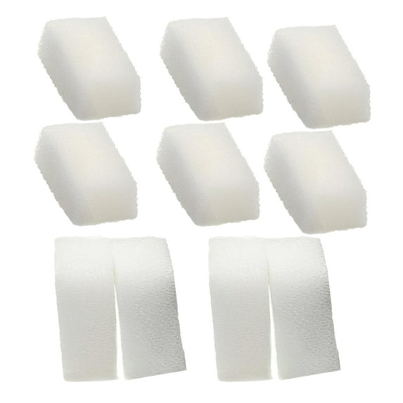 Genligt Replacement Aquarium Bio Sponge Foam Filter Pads Suitable for Aqua Clear 20 Canister Filters, 10 Pack
