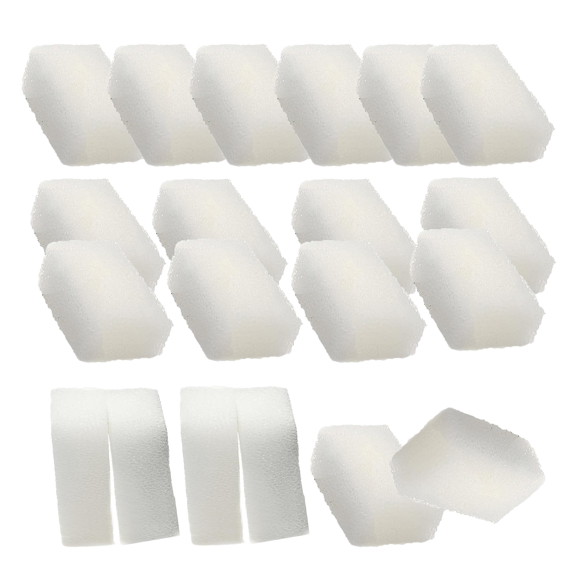 Genligt Replacement Aquarium Bio Sponge Foam Filter Pads Suitable for Aqua Clear 30 150 Canister Filters, 20 Pack