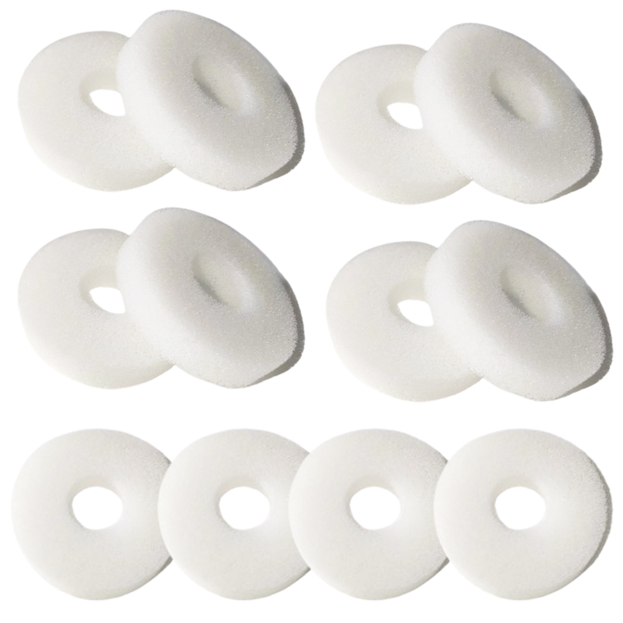 Genligt Replacement Aquarium Bio Sponge Foam Filter Pads Suitable for Biorb Aquarium Filters, 12 Pack