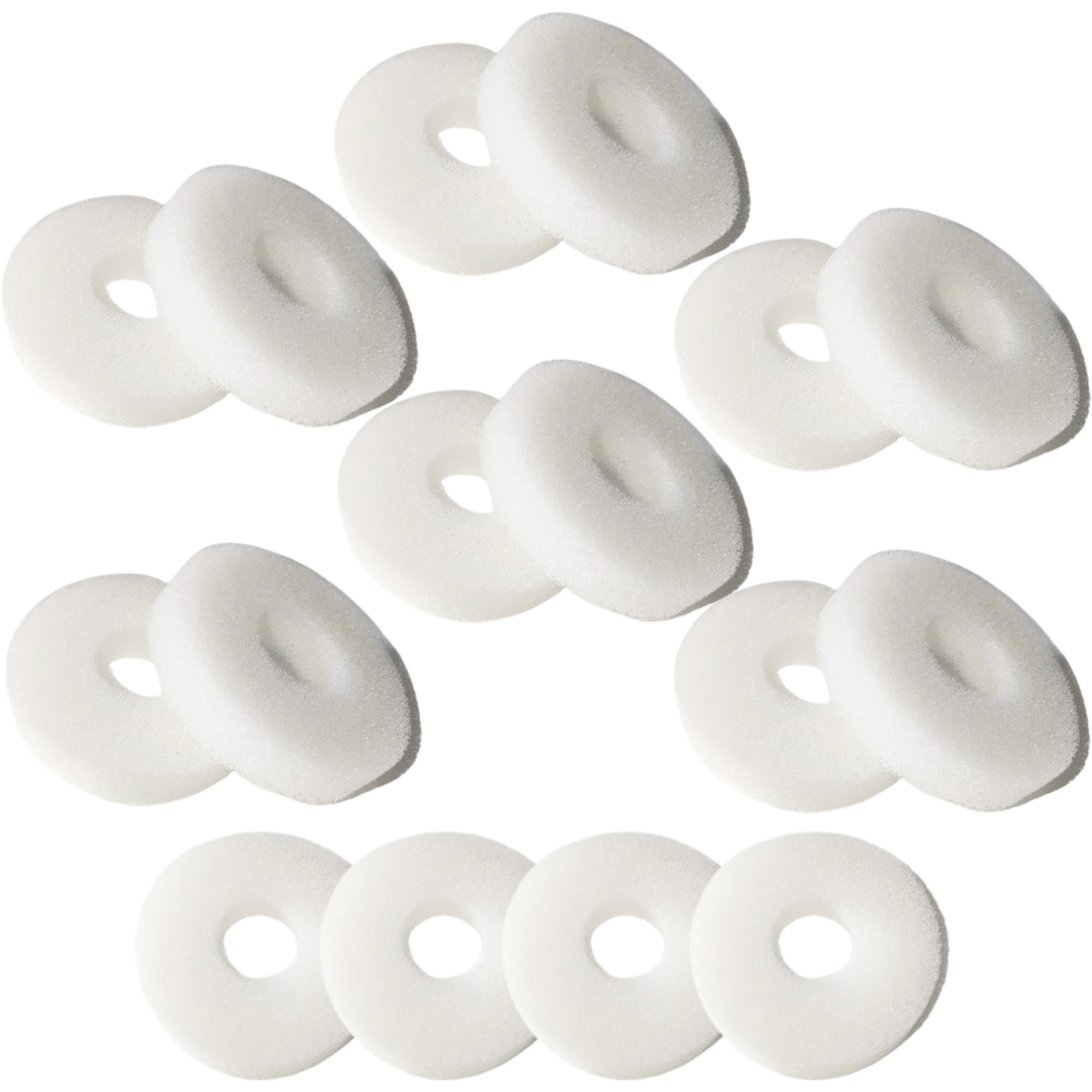 Genligt Replacement Aquarium Bio Sponge Foam Filter Pads Suitable for Biorb Aquarium Filters, 16 Pack