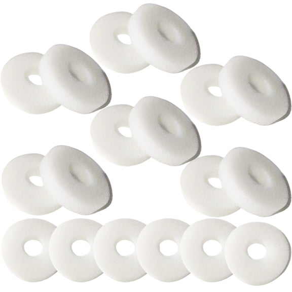 Genligt Replacement Aquarium Bio Sponge Foam Filter Pads Suitable for Biorb Aquarium Filters, 18 Pack