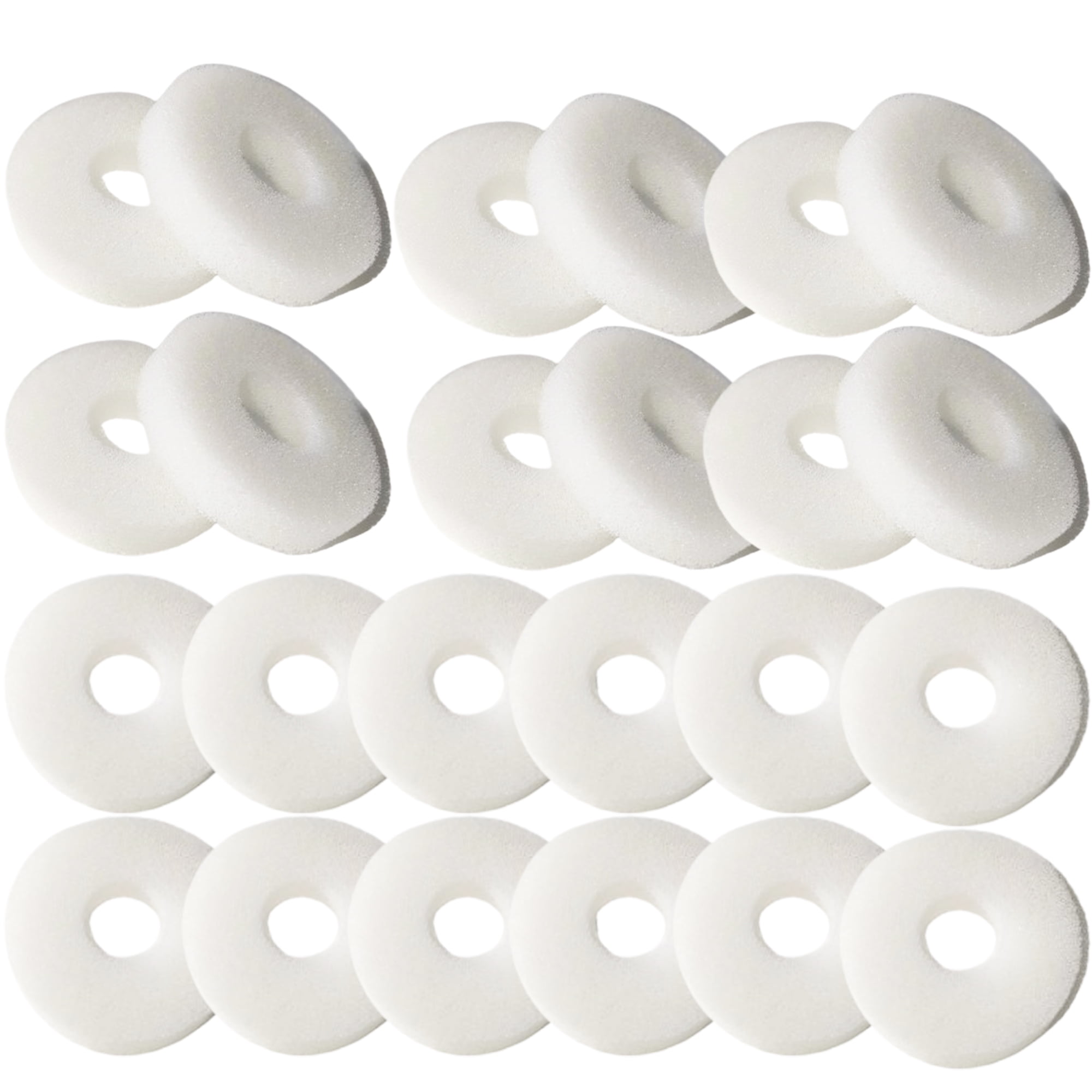 Genligt Replacement Aquarium Bio Sponge Foam Filter Pads Suitable for Biorb Aquarium Filters, 24 Pack