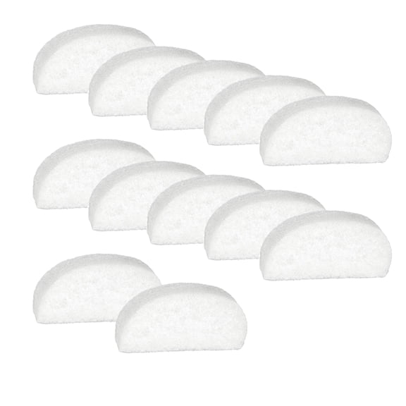 Genligt Replacement Aquarium Fine Filter Water Polishing Pads Compatible with Fluval 106, 107, 206, 207, 12 Pack