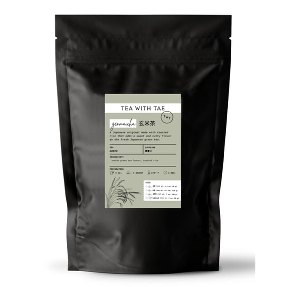 Genmaicha (Traditional Japanese Green Tea) Pouch by Tea with Tae
