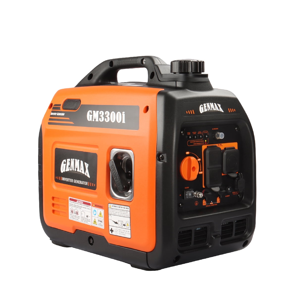 Genmax 3000W Inverter Generator, CO Detect Shutdown