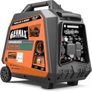 Genmax 4600W Dual Fuel Portable Inverter Generator, Ultra-Quiet 159cc Engine, Remote & Electric Start with CO Alert, Led Digital Display, Home Backup & Camping Power, Epa Compliant