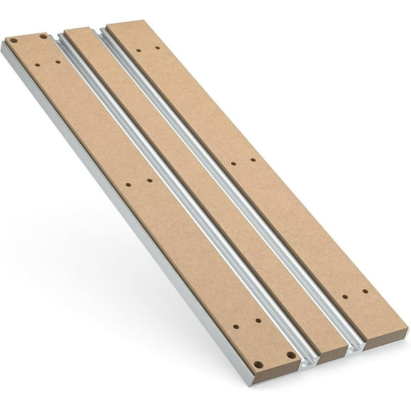 Genmitsu 2040 Aluminum & MDF Hybrid Spoilboard Table for 4040 Reno CNC Router Milling Machine, Expand The Work Area to X-600 x Y-400mm (15.7 x 31.5)