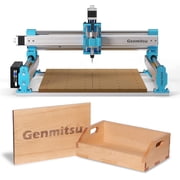 Genmitsu 56352024، 220V 300W 24000 RPM CNC Router آلة طحن الطاقة النجارة ، أسود