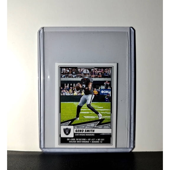 Geno Smith 2025 Panini NFL #264 Sticker Las Vegas Raiders
