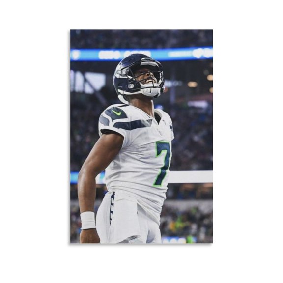Geno Smith Canvas Poster Posters Wall Art Painting Canvas Gift Living Room Prints Bedroom Decor Poster Artworks 12x18inch(30x45cm)