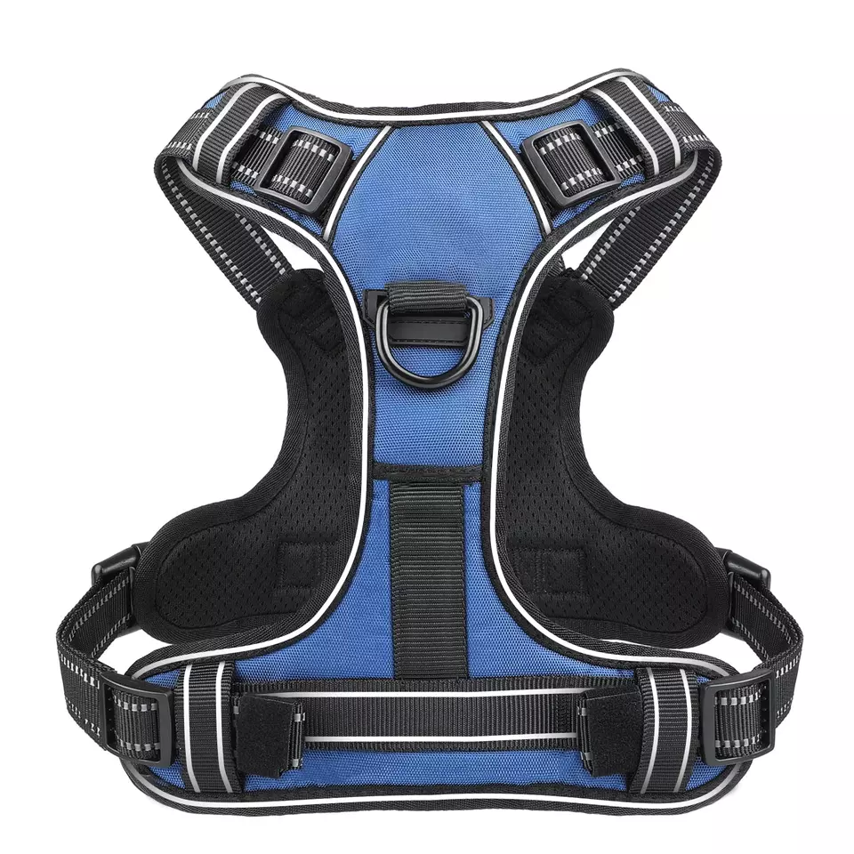 GenoSofi No Pull Dog Pet Harness, Adjustable Control Vest Dogs Reflective, 4 Sizes & 4 Colors