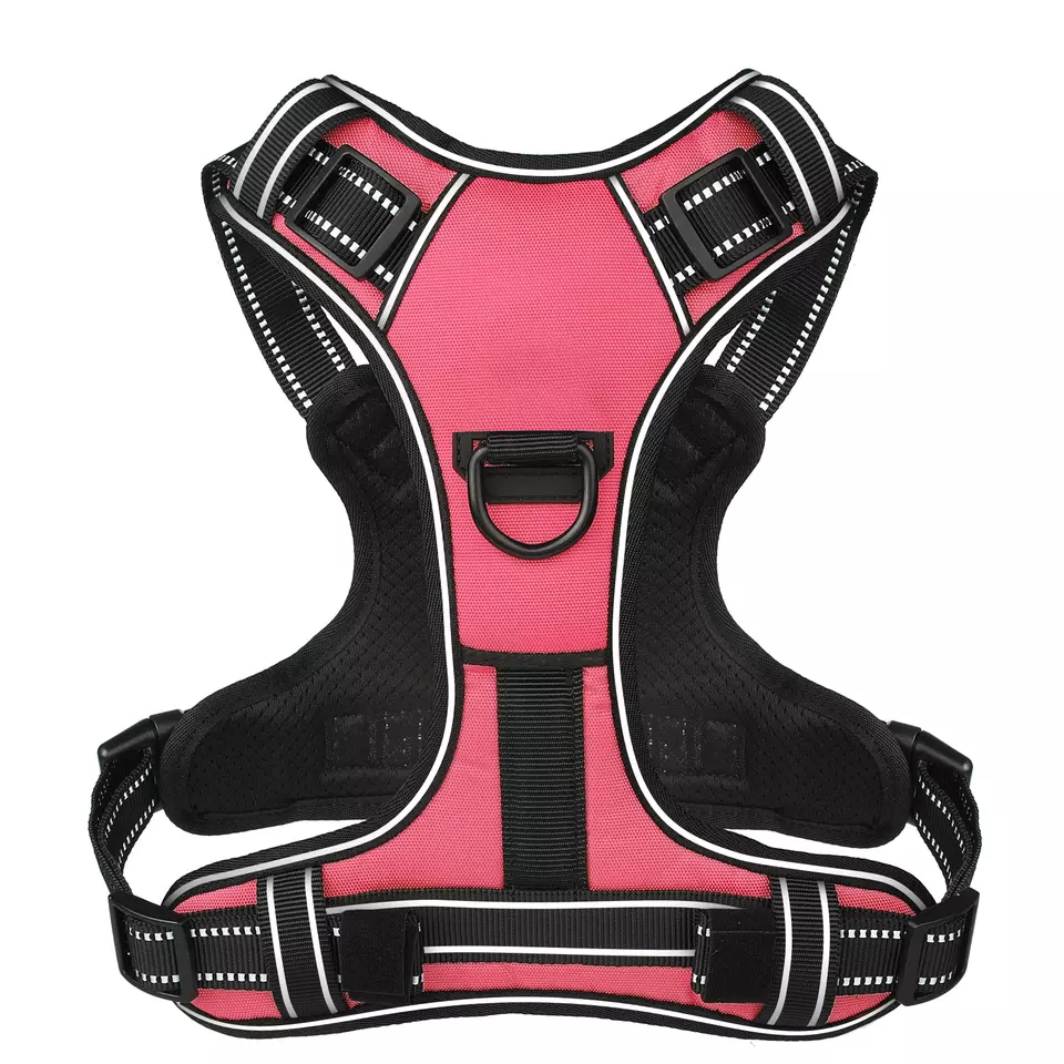 GenoSofi No Pull Dog Pet Harness, Adjustable Control Vest Dogs Reflective, 4 Sizes & 4 Colors