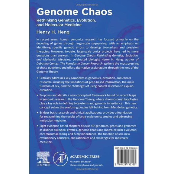 Pre-Owned Genome Chaos: Rethinking Genetics, Evolution, and Molecular Medicine, (Paperback)