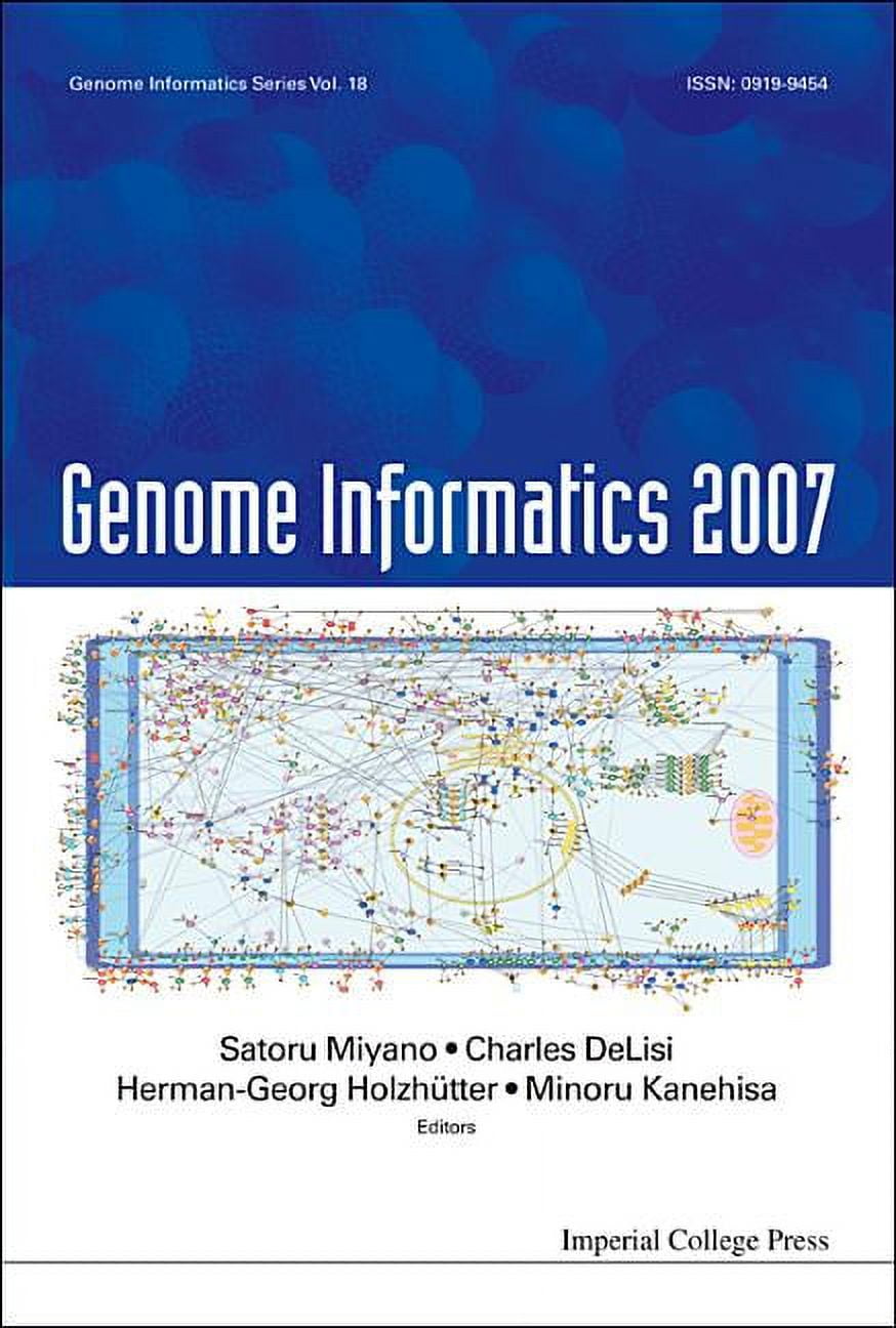 Genome Informatics Series Genome Informatics 2007 Genome Informatics Genome Informatics Series Genome Informatics 2007 Genome Informatics