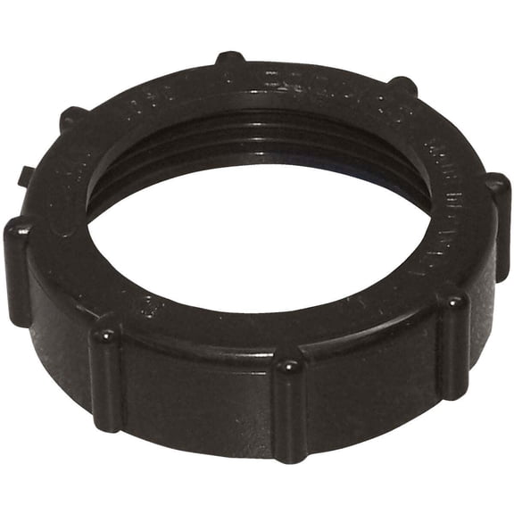 Charlotte Pipe 1-1/2 In. ABS Plastic Slip Joint Nut ABS 00128 0800HA